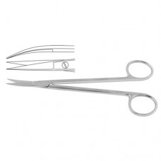 Kelly Dissecting Scissor / Opreating Scissor Curved Stainless Steel, 16 cm - 6 1/4"